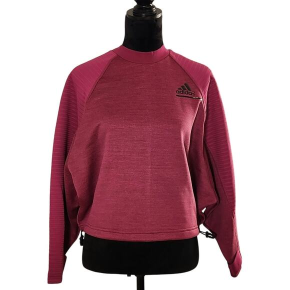 ADIDAS Women's Z.n.e. Cold.rdy Athletics Crew Sweatshirt, Size Small - Picture 1 of 13